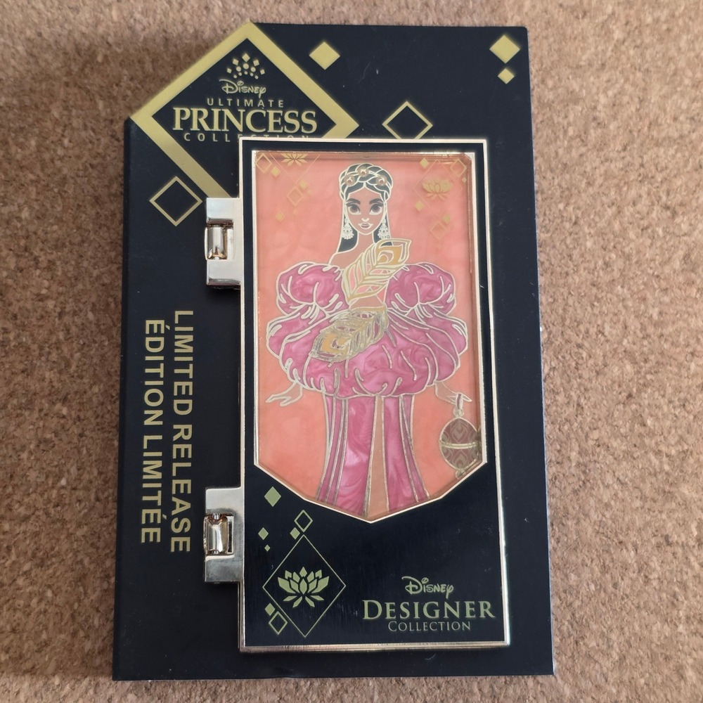Disney Jasmine Designer Ultimate Princess Collection Hinged Pin Limited Release